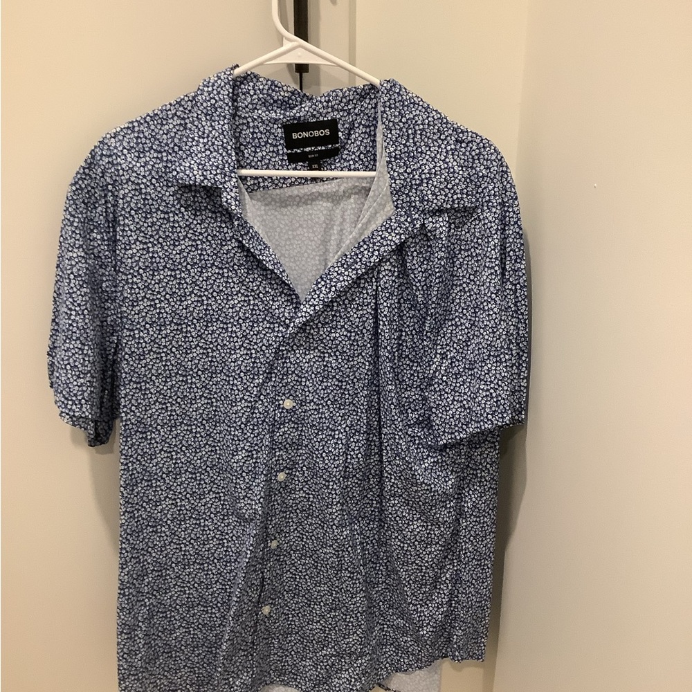 Bonobos Short Sleeve Button Down - Slim Fit